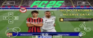 FIFA 25 PPSSPP FC 25 ZIP Data Offline 1
