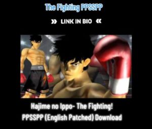 Hajime No Ippo PPSSPP English Patch Version Game1