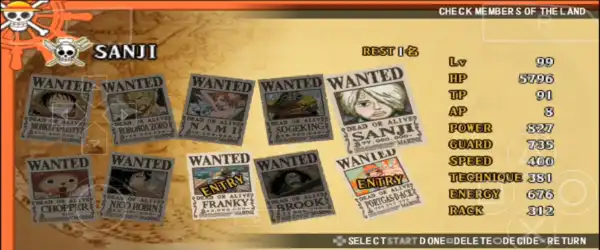 One Piece Romance Dawn PPSSPP Highly Compressed 7