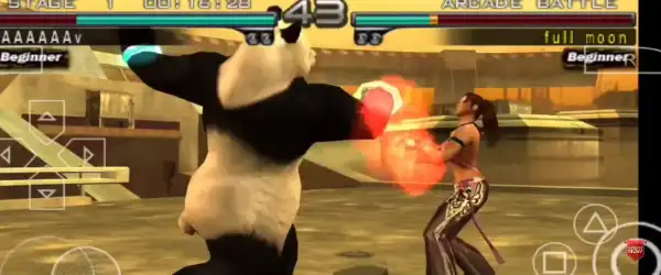 Tekken 5 PPSSPP Highly Compressed ISO Cheats 5