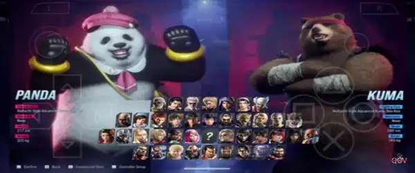 Tekken 8 PPSSPP ISO Zip NextGen Mod 4