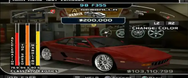 Midnight Club 3 PPSSPP ISO Save Data Texture 3 1