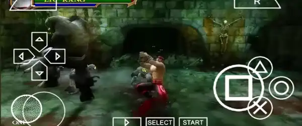 Mortal Kombat Shaolin Monks PPSSPP Emulator 7