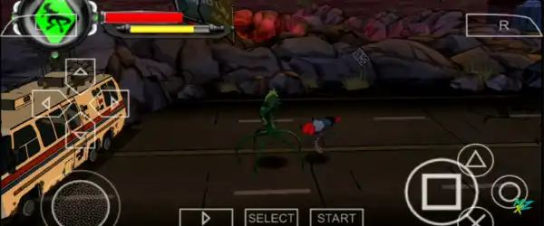 Ben 10 Protector Of Earth PPSSPP ISO Cheat Codes4