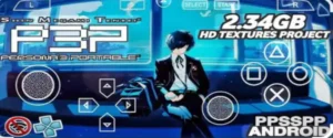 Persona 3 Portable PPSSPP HD Textures ISO Cheats1