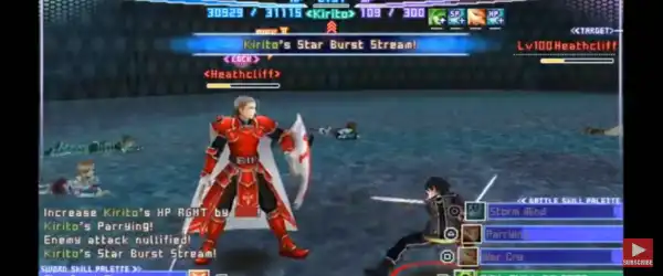 Sword Art Online Infinity Moment English Patch V24