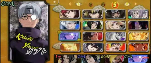 Naruto Ultimate Ninja Heroes 3 PSP ISO All Charact04