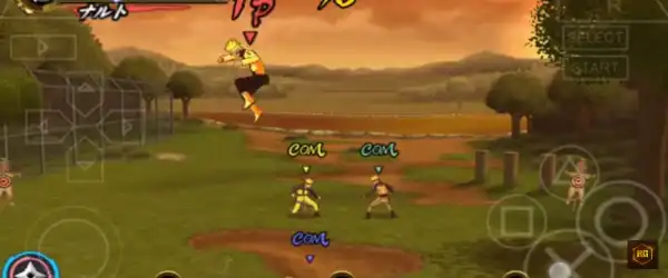 Naruto Ultimate Ninja Heroes 4 PSP ISO MOD7 1