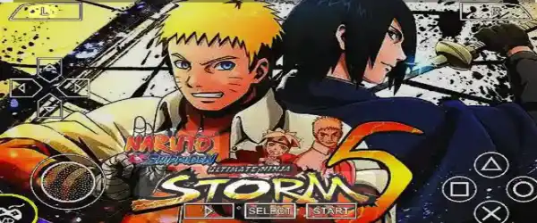 Naruto Ultimate Ninja Storm 5 PPSSPP MOD Zip 1