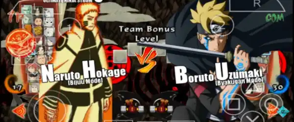 Naruto Ultimate Ninja Storm 5 PPSSPP MOD Zip 3