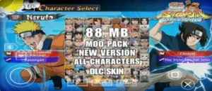 Naruto Ultimate Ninja Storm Generations PSP 